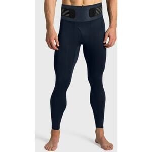 Tommie Copper Mens Navy Adjustable Back Support Tights XL NWT